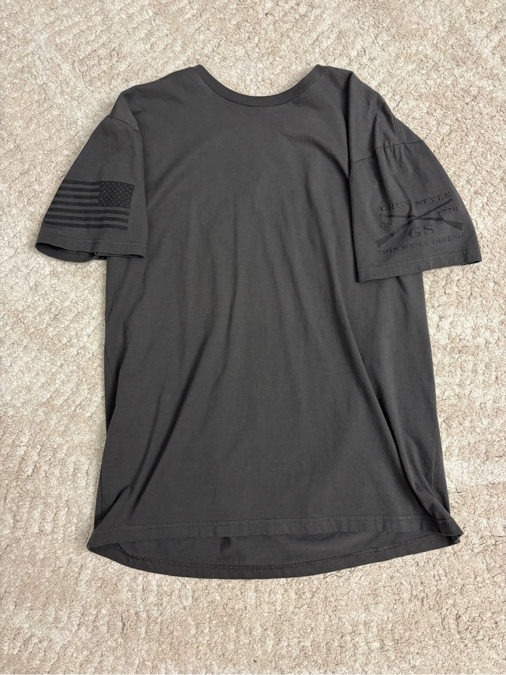 Grunt Style Black Short-Sleeve Graphic Tee
